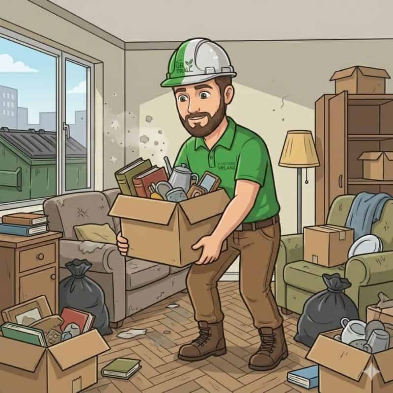 Elias Ceruso Avatar bei der Entrümpelung bei einer Wohnungsauflösung