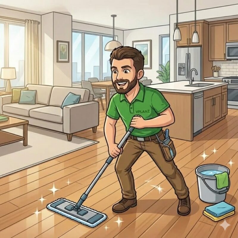 Elias Ceruso Avatar bei der Unterhaltsreinigung fuer eine privat Haushalt