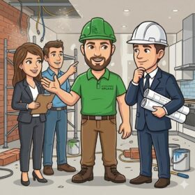 Elias Ceruso redet Hausverwaltungen und Eigentümer bei Umbauten und Modernisierungen