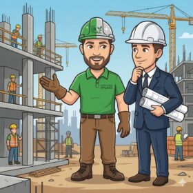 Elias Ceruso redet mit Bauträger & Projektverantwortliche (Abnahmen sauber absichern)