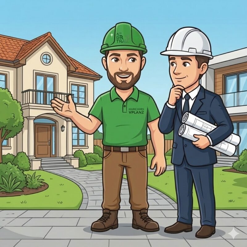 Elias Ceruso redet mit Privatpersonen nach Neubau oder Renovierung Einzug ohne Baustellengefuehl