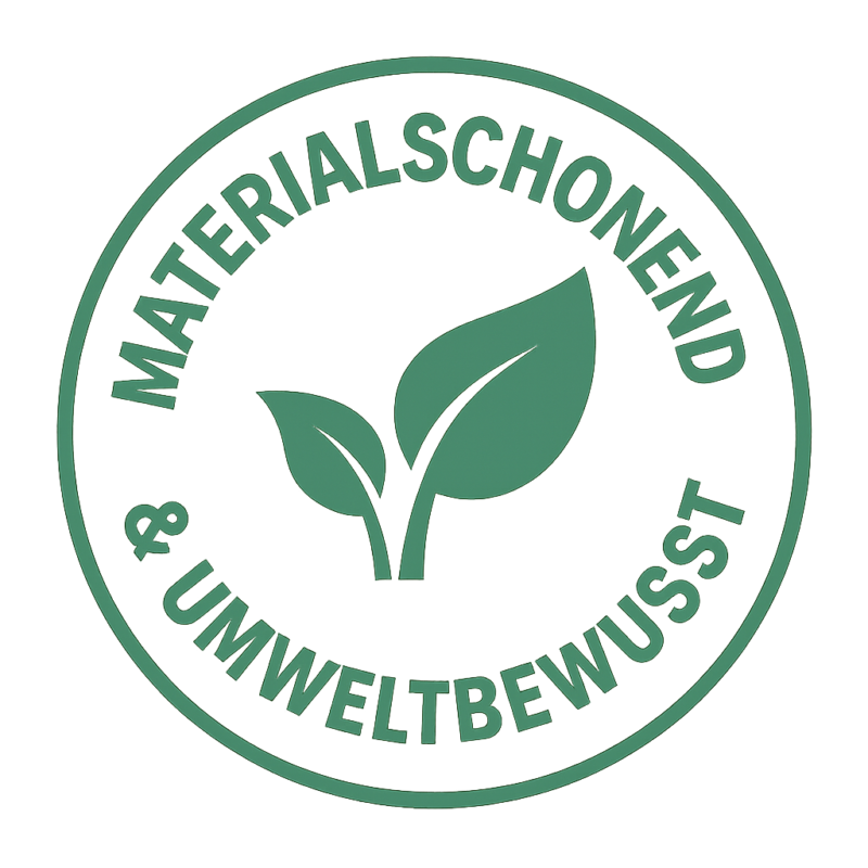 Materialschonend umweltbewusst 2