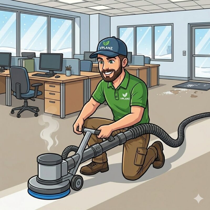 Warum eine Grundreinigung im Büro gerade im Januar so viel bringt